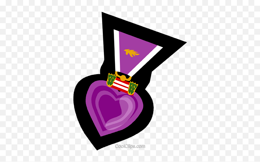 Purple Heart War Medal Royalty Free - Purple Heart Medal Png,Purple Heart Medal Png