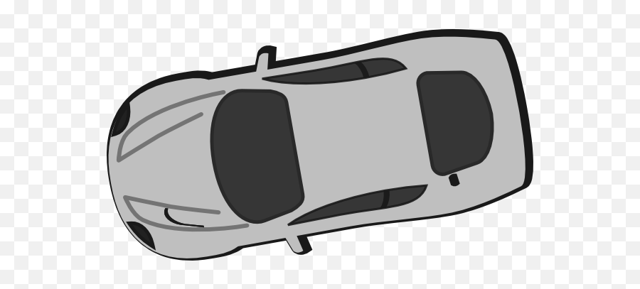 Draw A Car From Top View - 600x326 Png Clipart Download Draw A Car From The Top,Car Top View Png