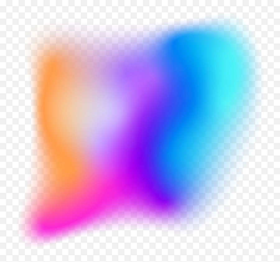 Gradient Blur Orange Purple Blue Green - Photos By Canva Orange Png,Blur Png