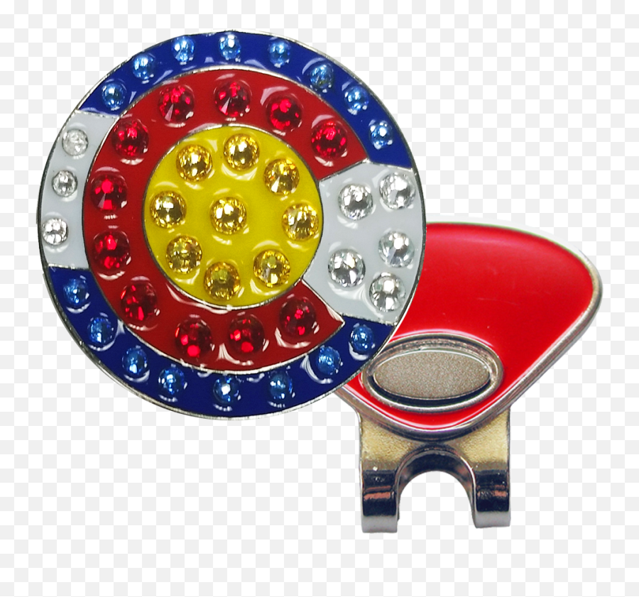 New Crystal Ball Markers - Colorado Flag Table Tennis Racket Png,Colorado Flag Png
