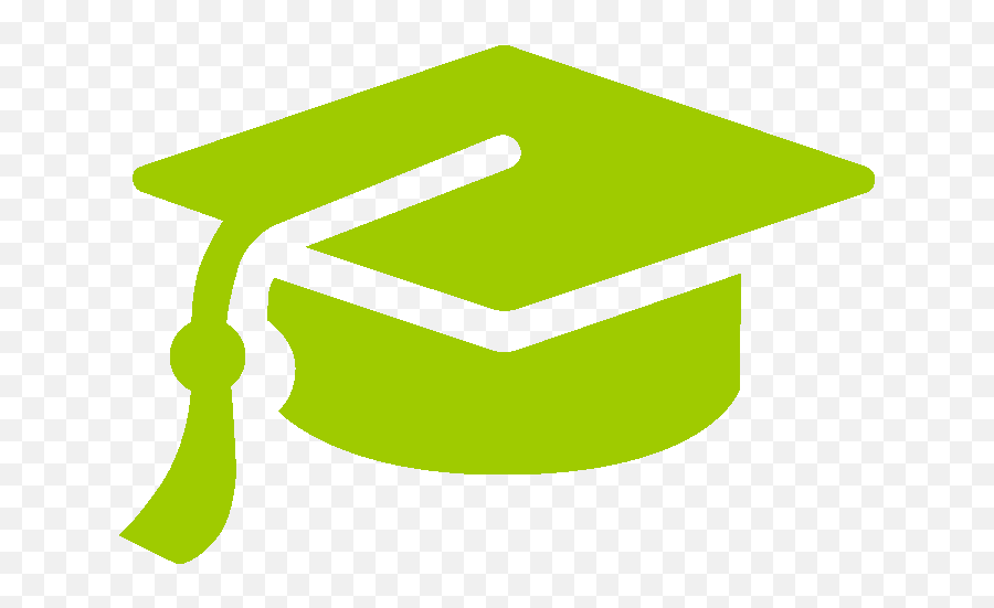 Students - Graduation Icon Png Transparent Full Size Png Green Graduation Cap Icon Transparent,Students Icon