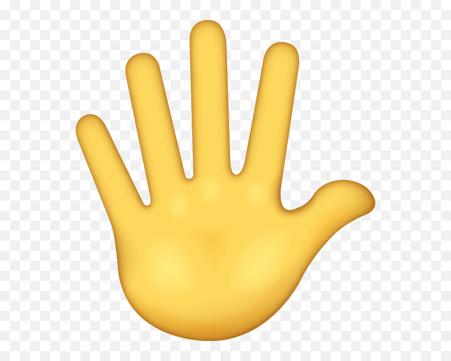 Hand Emoji Free Download Iphone Emojis - High Five Hand Emoji Png,Raised Hands Png