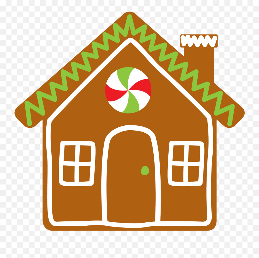 Transparent Gingerbread House Clipart - Clip Art Png,House Clipart Transparent