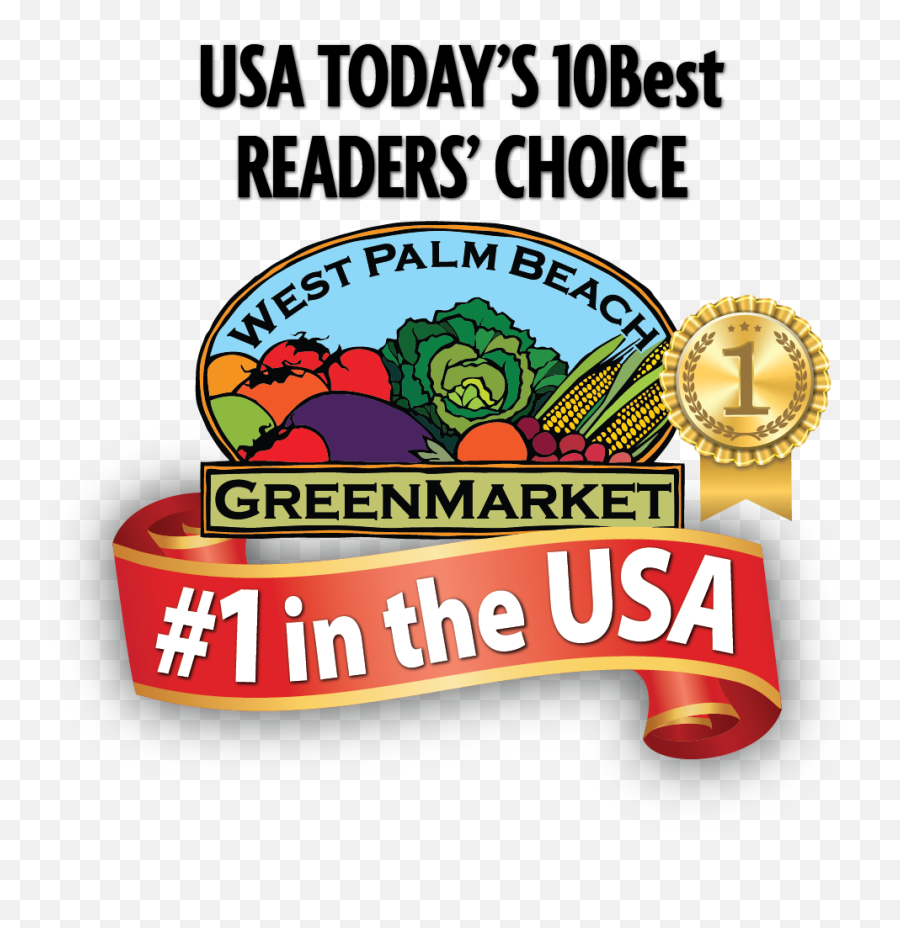 West Palm Beach Greenmarket - Natural Foods Png,Usa Today Icon