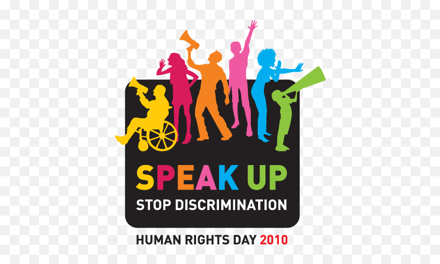 Celebrate Human Rights Day - Stop Discrimination Png,Human Being Icon