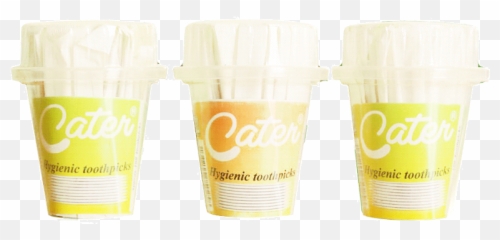 Download Wrapped Toothpick Tub - Cup Png Image With No Glass Bottle,Toothpick Png