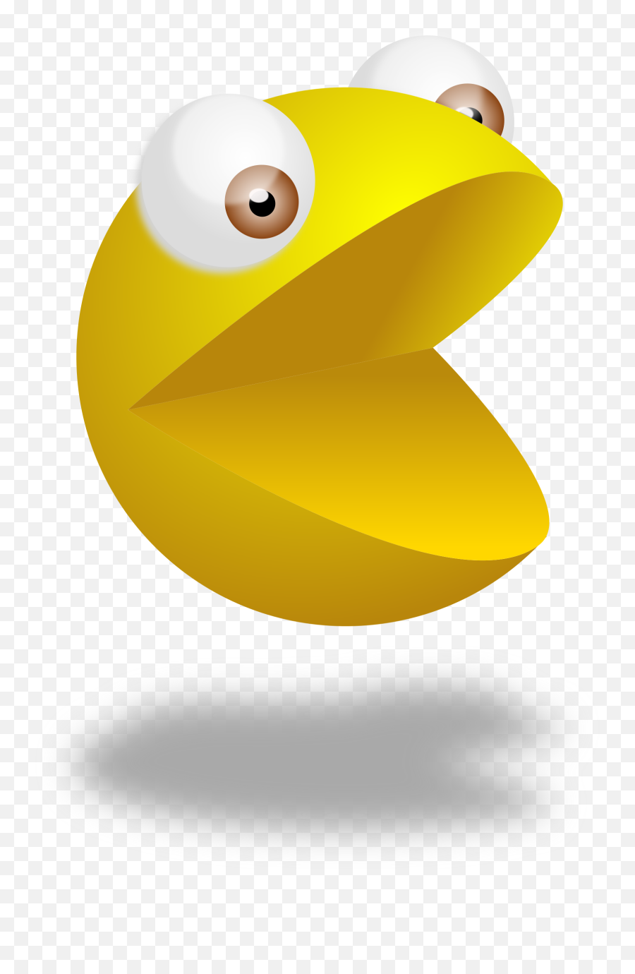 Pac - 3d Pacman Png,Pac Man Transparent Background