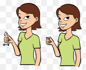 Remote Control - Sister In Sign Language png