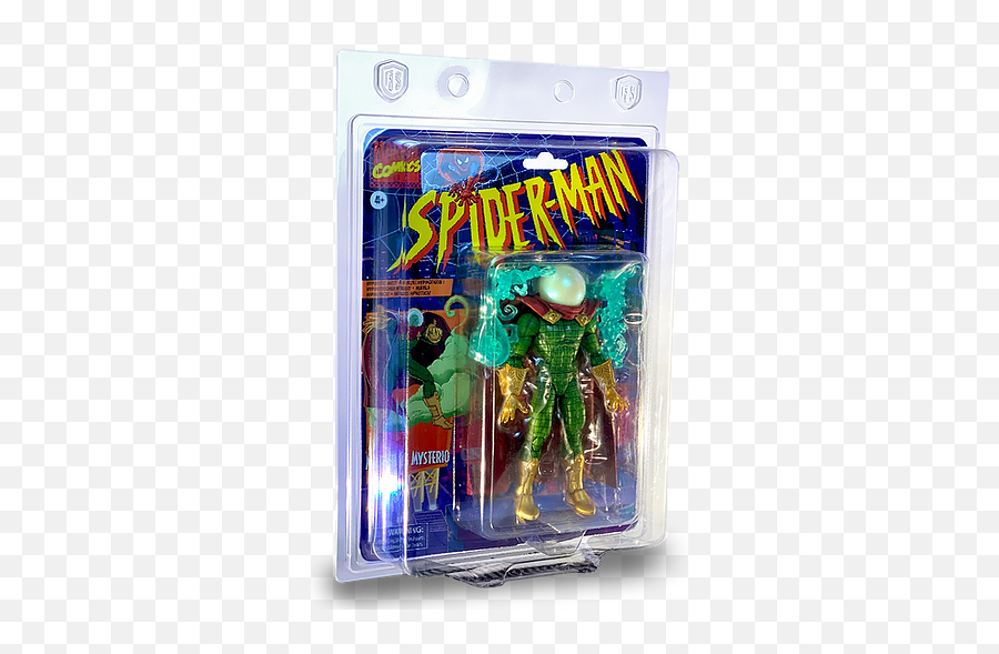 Star Wars Black Series Protective Case - Marvel Legends Vintage Spider Man Mysterio Png,Dc Icon Action Figures