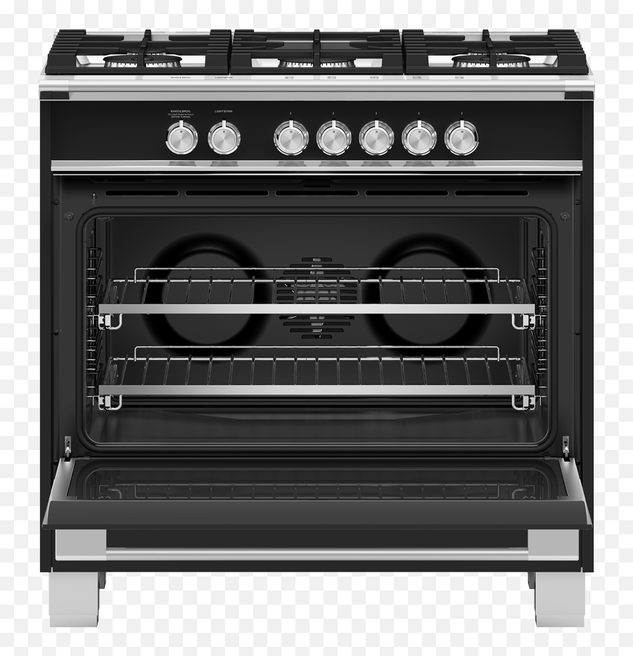 Gas Range 36 - Fisher Paykel 36 Induction Range Png,How To Disassemble Fisher Paykel Icon