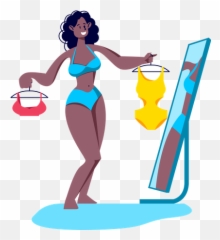 Bikini Icon - Download Glyph Style Vacation png