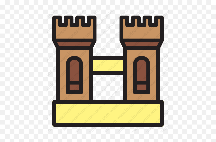 Download Government Politics Fortress Vector Icon Inventicons - Horizontal Png,Fortress Icon