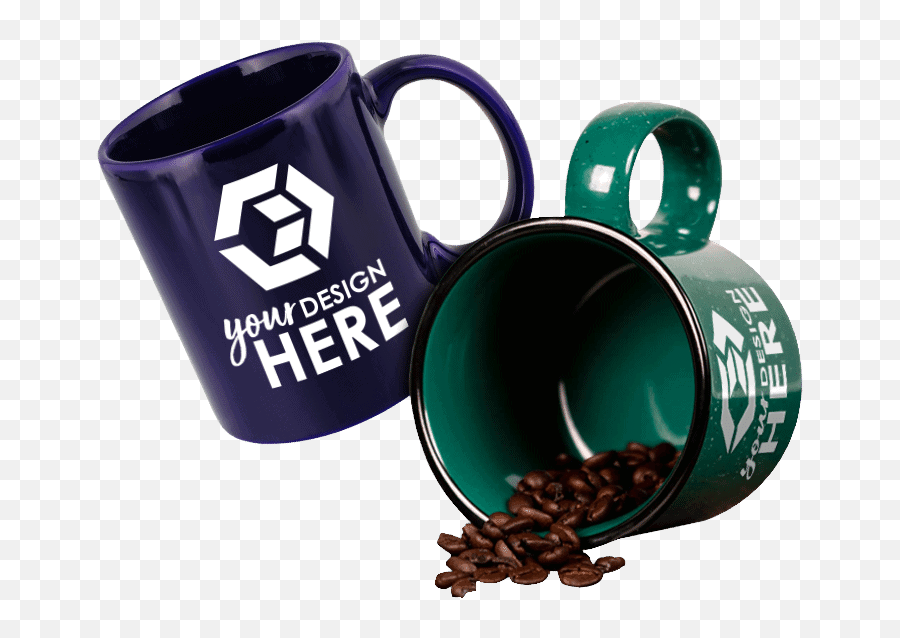Custom Mugs - Logo Mugs Less Than 150 Totally Promotional Serveware Png,Fallout 4 Ceramic Bowl Magnifying Glass Icon