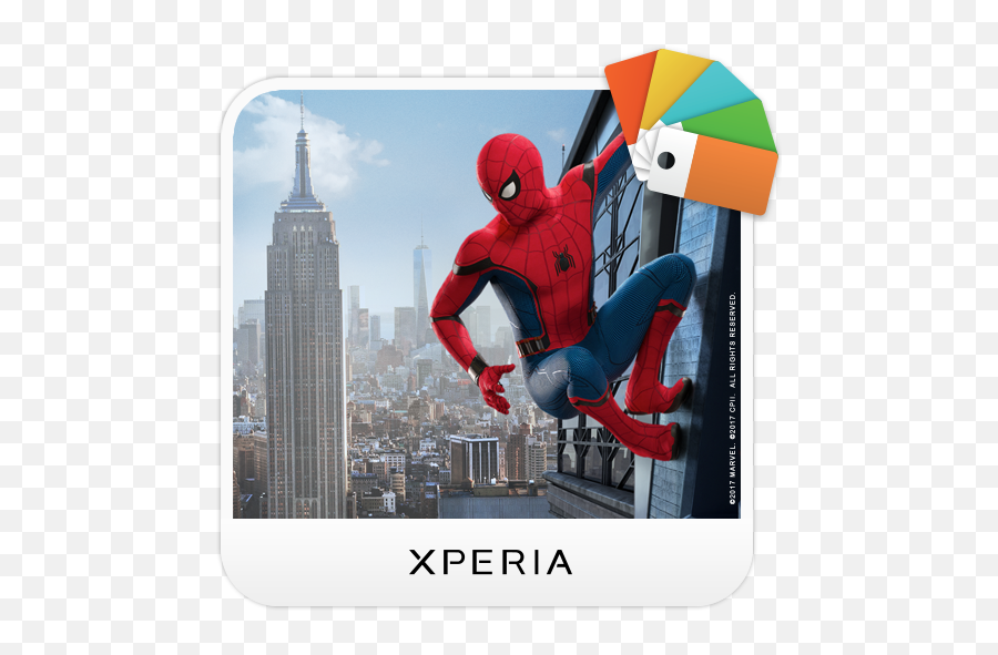 About Xperia Spider - Man Homecoming Theme Google Play Empire State Building Png,Marvel Folder Icon