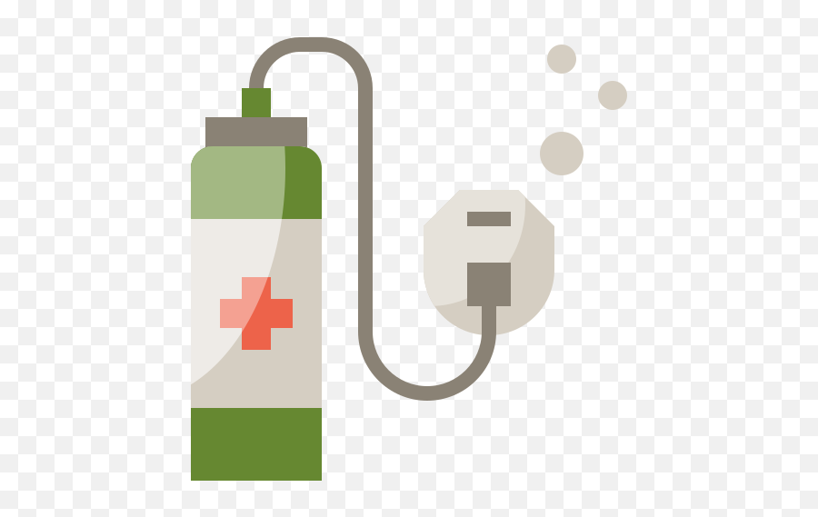 Oxygen Icon From Rescue And Response Pack Style - Flat Cylinder Png,O2 Icon