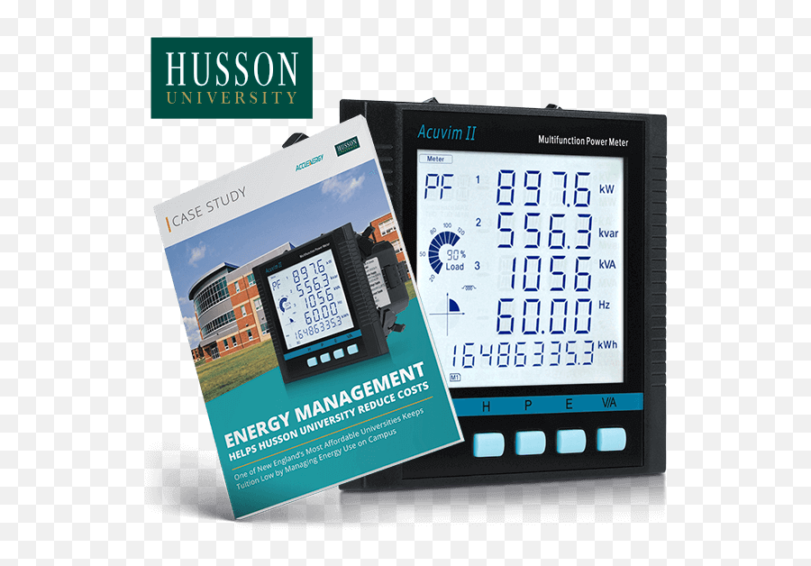 Husson University Case Study Accuenergy - Accuenergy Acuvim Meter Png,Energy Management Icon