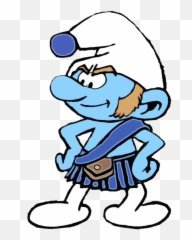 Check Out This Transparent Gutsy Smurf Png Image