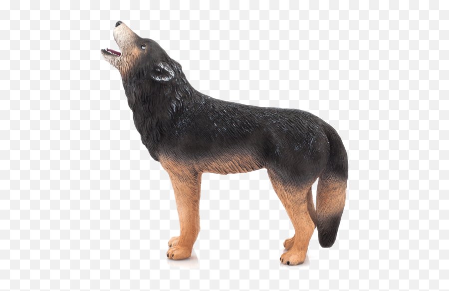Mojo 387245 Timber Wolf Howling 8 Cm Wildlife - Mojo Wolf Figure Png,Howling Wolf Png