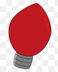 Lights Clipart Simple - Christmas Bulb Transparent Art png