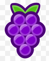 Berries Eating Food Grapes Healthy Icon - Grapes Icon Transparent Background Png,Berries Png