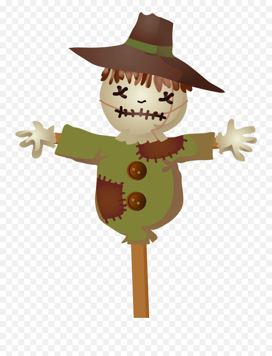 Library Of Pumpkin Scarecrow Jpg Free Png