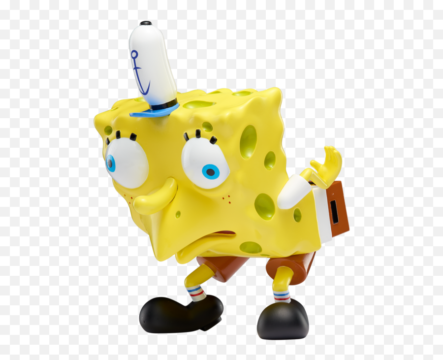 Spongebob Mocking Masterpiece - Nickelodeon Spongebob Meme Toys Png,Mocking Spongebob Png