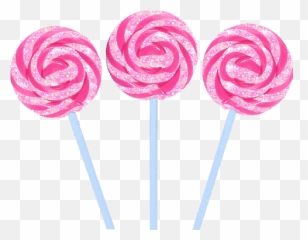 Transparent Lollipop Pink - Pink Lollipop Png,Lollipop Transparent