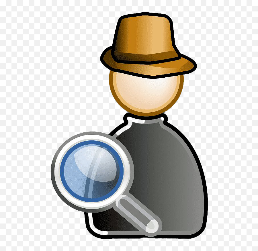 Investigation Magnifying Glass Png Clipart All - Investigation Png,Fedora Png