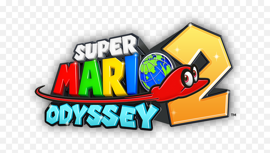 Super Mario Odyssey Logo Png 2 Image - Super Mario Odyssey 2 Logo,Super Mario Odyssey Png