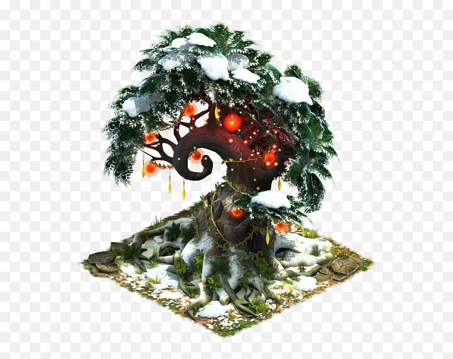 Filefather Glitter Treepng - Elvenar Wiki En Elvenar Tree Png,Winter Tree Png