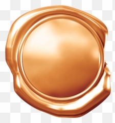 Download Hd Png Free Library Sealing Wax Gold Seal - Wax Seal Transparent Background,Gold Seal Png
