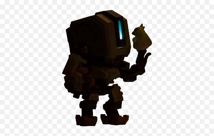 Cute But Deadly Colossal Bastion Figure - Overwatch Cute Bastion Png,Bastion Png