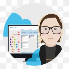 Azure Websites - Cartoon png
