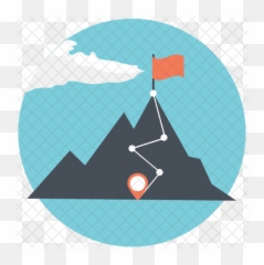 Climb Mountain Icon - Mountain Climbing png