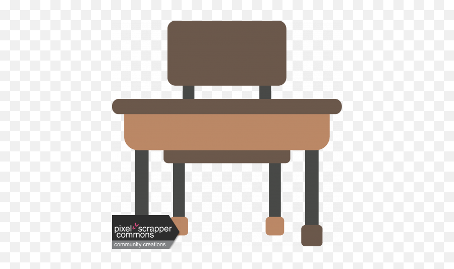 Back To School Desk Graphic By Tina Shaw Pixel Scrapper - Bench Png,School Desk Png