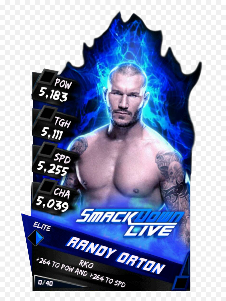 Download Supercard Randyorton S3 Elite Smackdown 9620 - Wwe Super Card Females Png,Brie Bella Png