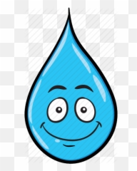 U0027rain Drop Emoji Cartoonsu0027 By Vector Toons - Clip Art Png,Rain Emoji Png
