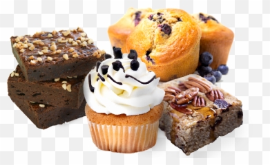 Pastries - Orange Blueberry Muffins Ingredients Png,Pastries Png