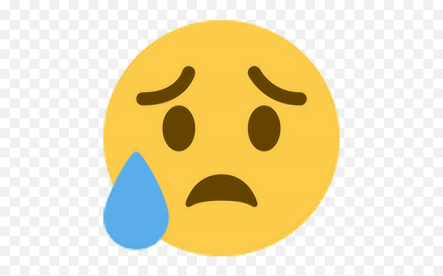Disappointed But Relieved Face - Sad Emoji Png,Frown Png