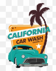 California Car Wash - Car Wash Logo Vintage Png,Car Wash Logo Png