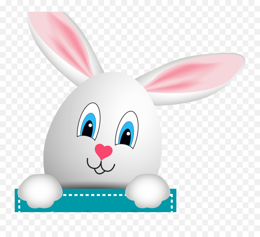 Happy Easter Bunny Png Clipart - Transparent Background Happy Easter Transparent,Easter Bunny Ears Png