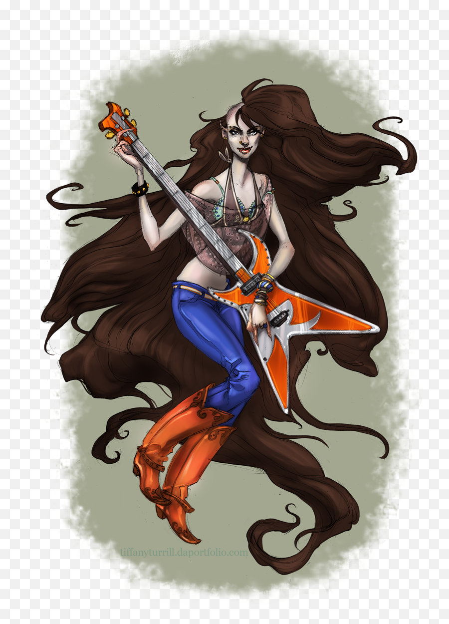 Vampire Queen Fan Arts Hd Png Download - Marceline Real Life,Natalie Dormer Png