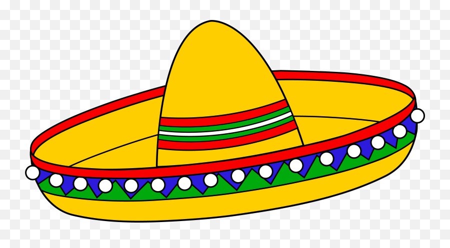 Mexican Fiesta Sun Clip Art Freeuse - Cinco De Mayo Hat Clip Art Png,Mexican Png