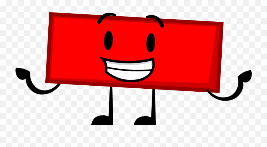 Rectangle - Rectangle Shape Cartoon Character Png,Red Rectangle Png