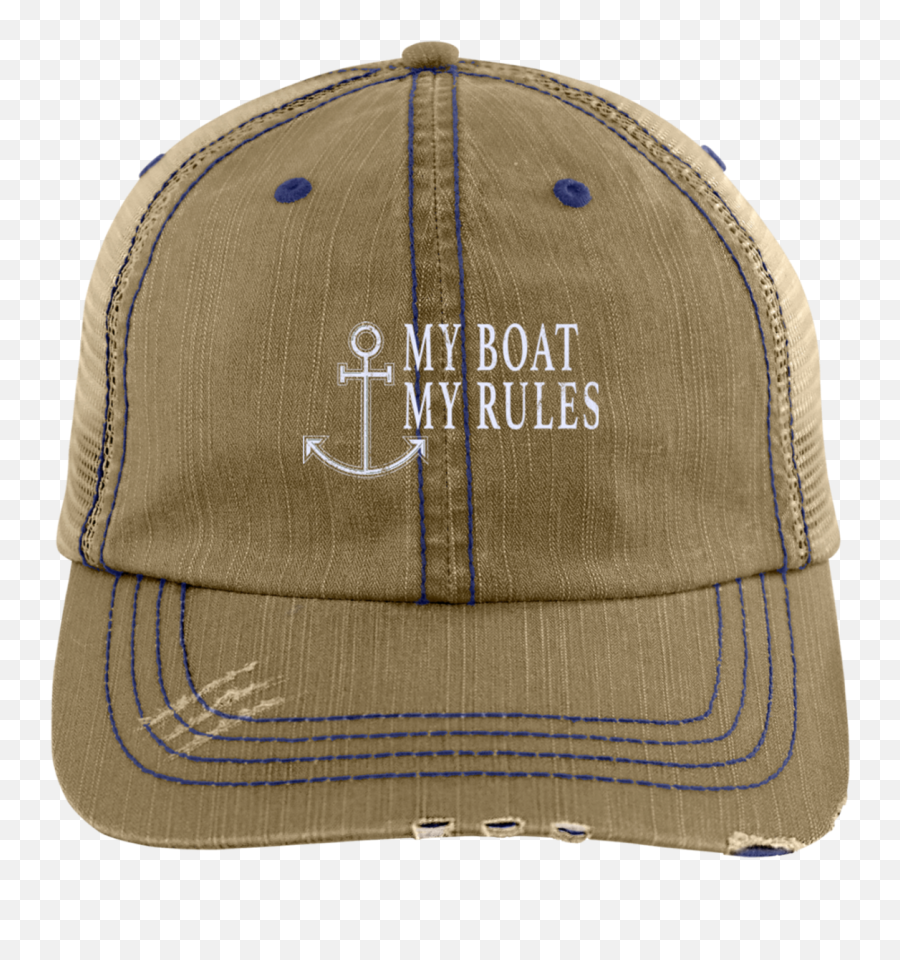 My Boat Rules Captain Hat Funny - Hat Png,Funny Hat Png