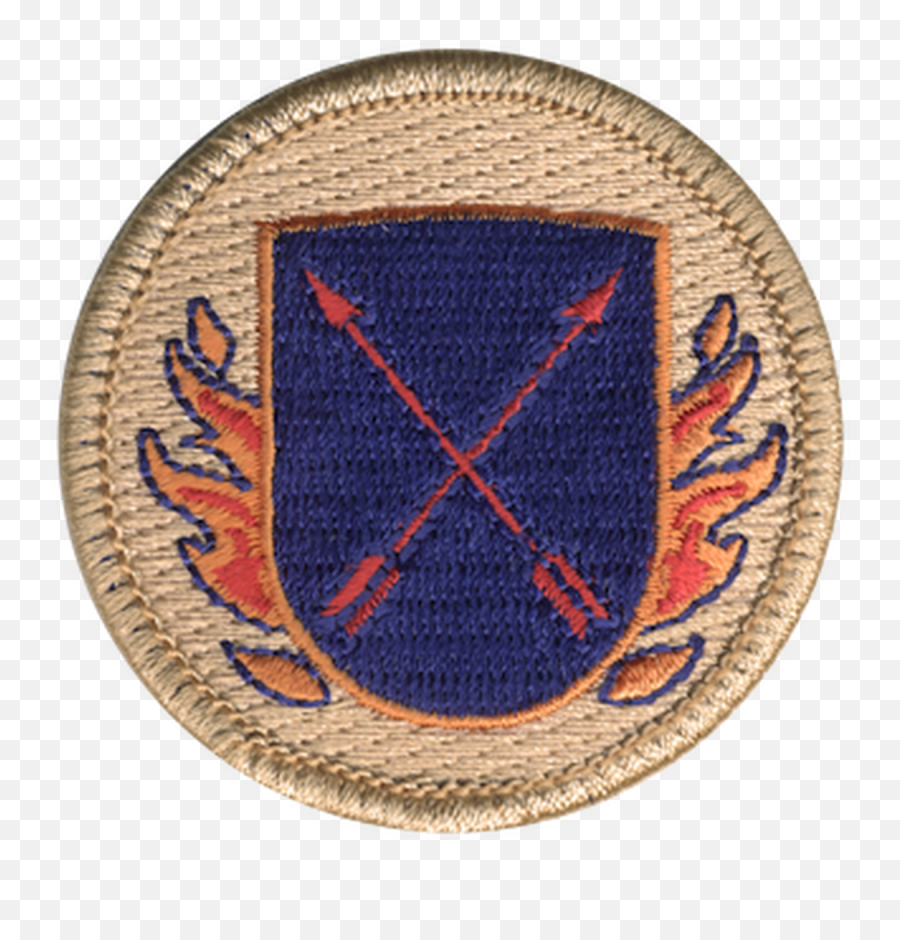 Blue Fire Shield Patrol Patch - Solid Png,Blue Fire Png