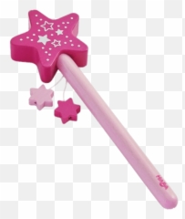 Haba Magic Fairy Wand Transparent Png - Varita Magica Rosada