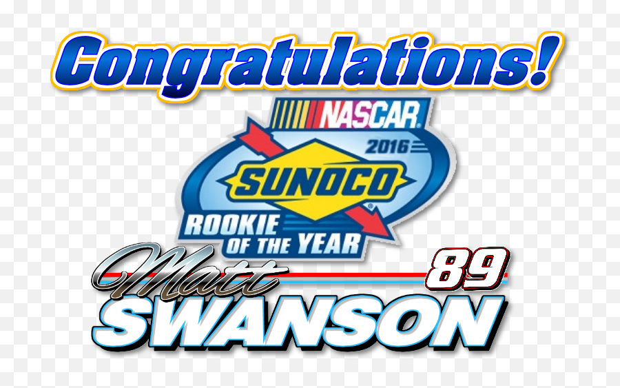 Matt Swanson Collects 2016 Nascar Whelen Modified Tour - Nascar Rookie Of The Year Png,Warped Tour Logos