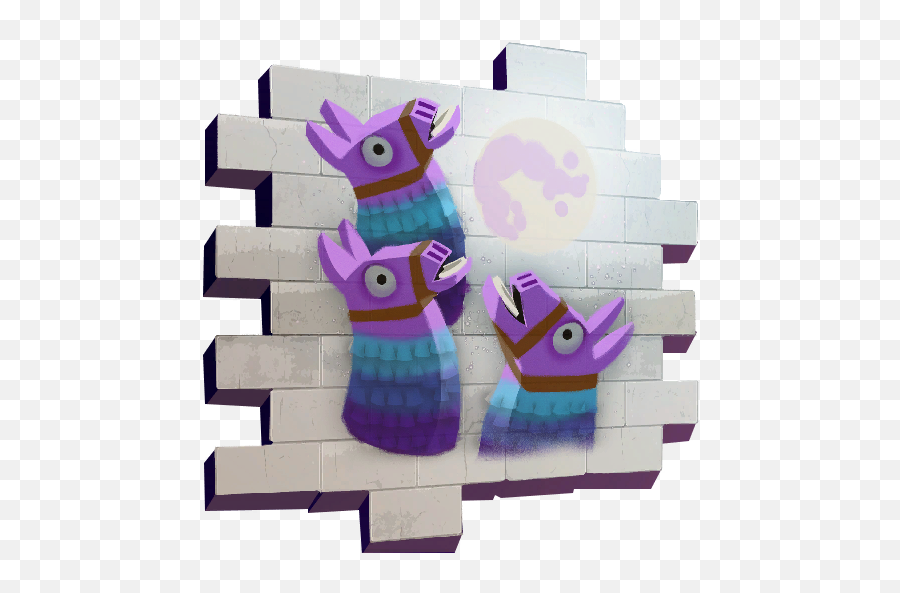 Llama - Three Llamas Fortnite Spray Png,Fortnite Llama Png