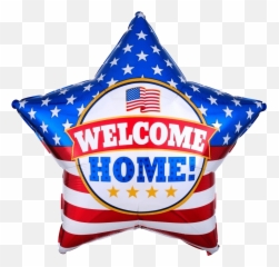 Welcome Home Usa Balloon Bouquet Set - Welcome Home American Flag Png,Welcome Back Png